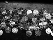 bracelet with coins