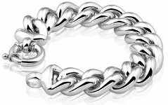 Bracciale argento 925 per donna grumetta classico intramontabile