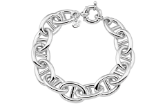 Bracciale argento 925 traversino eccellenza