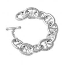 Set Di 6 Bracciali In Metallo Effetto Argento – Stili Multipli (piatti, Intrecciati, A Catena), Regolabili, Per Donna