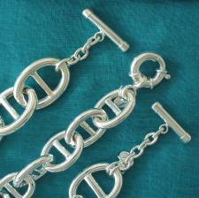 Mariner anchor link bracelets
