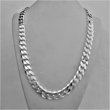 Silver men's curb chain necklaces