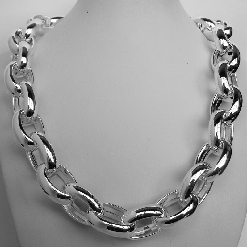 thumbnail image 2 of 7 Inch Sterling Silver Bracelet 2 of 10