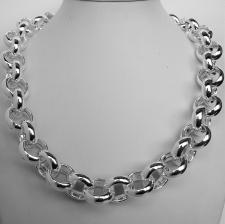 Belcher necklace in sterling silver