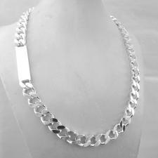 Collana uomo pesante catena in argento 925 massiccio