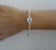 Silver bracelet Italian manufacturer