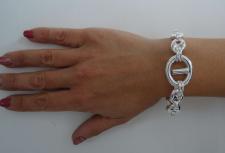 Bracciale catena maglia marina argento 925