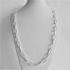 925 italy silver rectangular link chain 