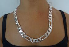 Chunky silver chain made in italy