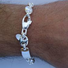 Curb bracelet for men