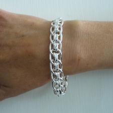 Vintage silver bracelet 12mm.