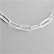 Paperclip chain in 925 sterling silver