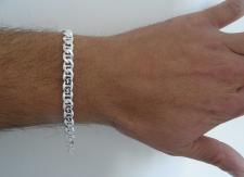 Bracciale maschile in argento 925