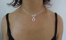 Collana argento girocollo