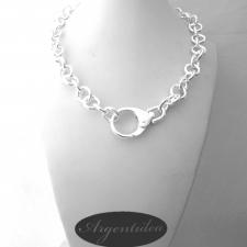 Luxury quality round rolo chains in sterling silver