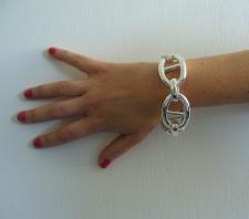 Nautical bracelet in sterling silver