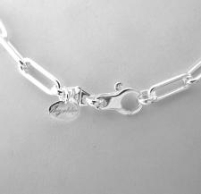 925 silver paperclip chain for women s