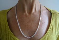 3.6mm sterling silver box chain necklace