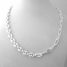 Collana in argento 925 due catene