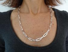 Silver chains made in Italy