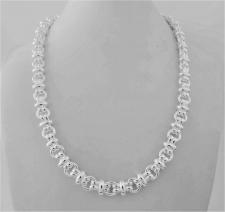 925 silver necklace 8,5mm. Length 45 cm.