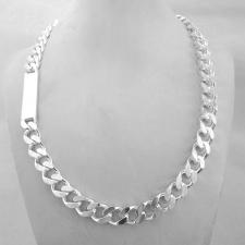 Collana uomo pesante catena in argento 925 massiccio