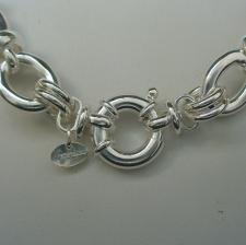 Handmade 925 silver necklace made in Italy