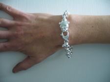 Bracciale argento animali - Pantera argento 925