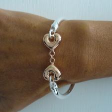 Sterling silver bangle bracelet 