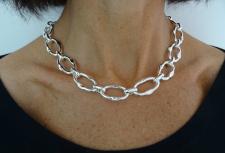 925 italy silver link chain necklace