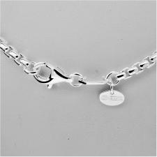 3.6mm sterling silver box chain necklace