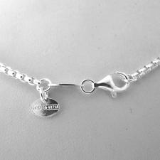 Sterling silver box chain 2.5mm made in italy