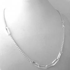 Sterling silver box chain 2.5mm made in italy