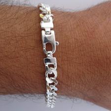 Bracciale catena uomo - Gioielli uomo argento