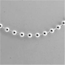 Collana catena palline sfere in argento 925