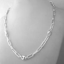 925 silver paperclip chain for women s