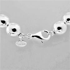 Collana argento 925 con sfere grandi