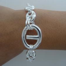 Bracciale catena maglia marina argento 925