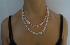 Collana importante donna in argento 925