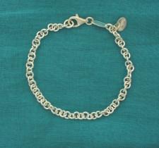 Bracciale per ciondoli in argento - Bracciale per charms in argento.