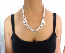 Marina necklace in sterling silver