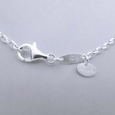 Collana in argento 925 solido lunghezza 135 cm