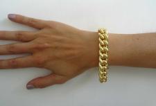 Bracciale argento 925 dorato oro giallo