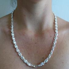 Sterling silver mariner necklace