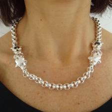 Collana argento pantere - Pantere in argento 925