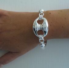 Bangle bracelet in 925 silver