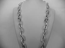 925 italy silver chain mariner link chain