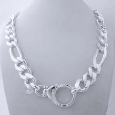 Chunky silver chain made in italy