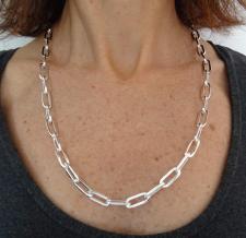 Silver chains made in Italy