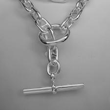 925 italy silver chain mariner link chain